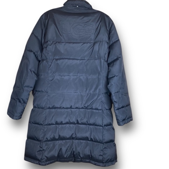 UGG Puffer Dawn/Father Long Jacket Coat In Black Size L - Picture 4 of 12